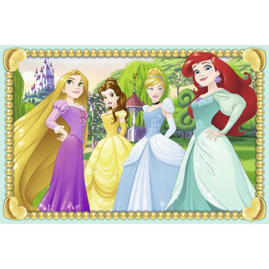 Puzzle Printesele Disney 6 piese