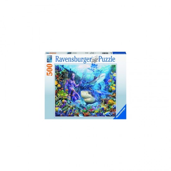 Puzzle regele marii Ravensburger 500 piese