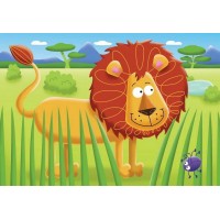 Puzzle Safari - 2/3/4/5 piese