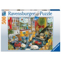 Puzzle sala de muzica 500 piese Ravensburger
