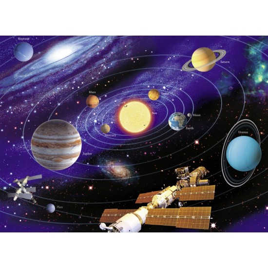 Puzzle Sistemul solar 200 piese