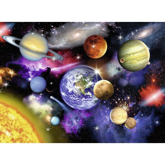 Puzzle Sistemul solar - 300 piese