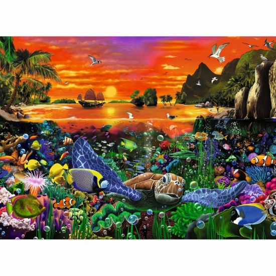 Puzzle testoasa Ravensburger 500 piese