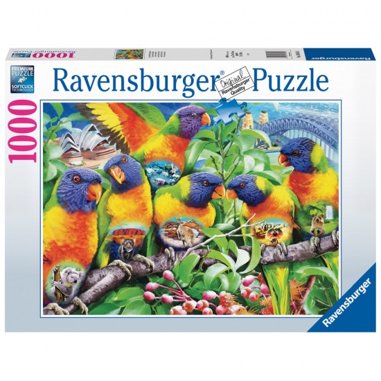 Puzzle Tinutul Loriinilor 1000 piese