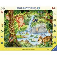 Puzzle tip rama Jungla 24 piese