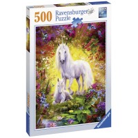 Puzzle Unicorn si manz 500 piese