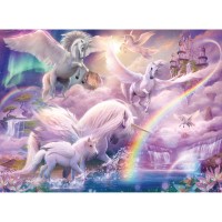 Puzzle unicorni 100 piese