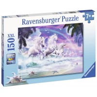 Puzzle Unicorni pe plaja 150 piese