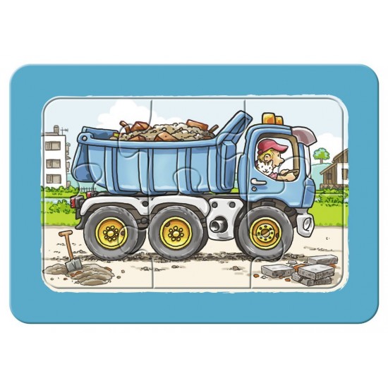 Puzzle Utilaje - 3x6 piese