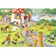 Puzzle Zi la Zoo - 2x24 piese