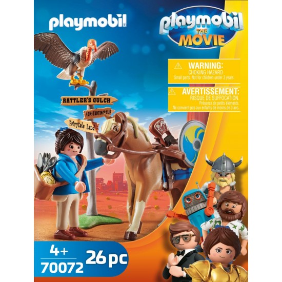 Playmobil The Movie - Rex Dasher cu parasuta