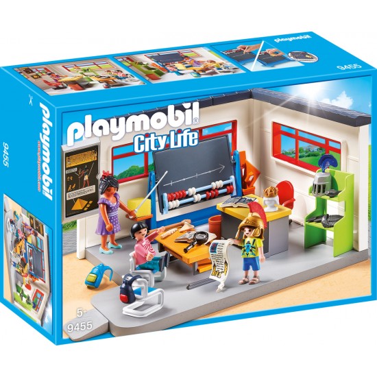 Set constructie Playmobil City Life - Sala de istorie
