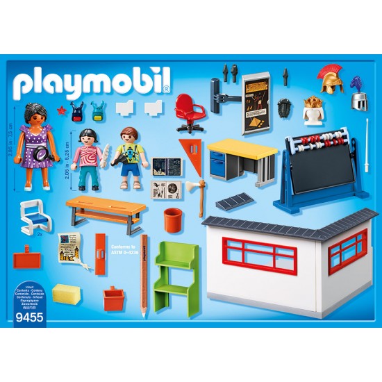 Set constructie Playmobil City Life - Sala de istorie