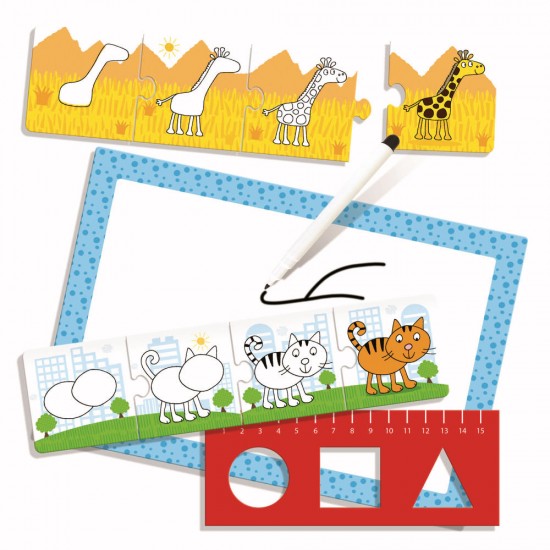 Set creativ Headu - Scoala de desen 