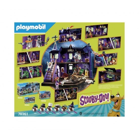 Scooby-Doo! si Casa Misterelor Playmobil