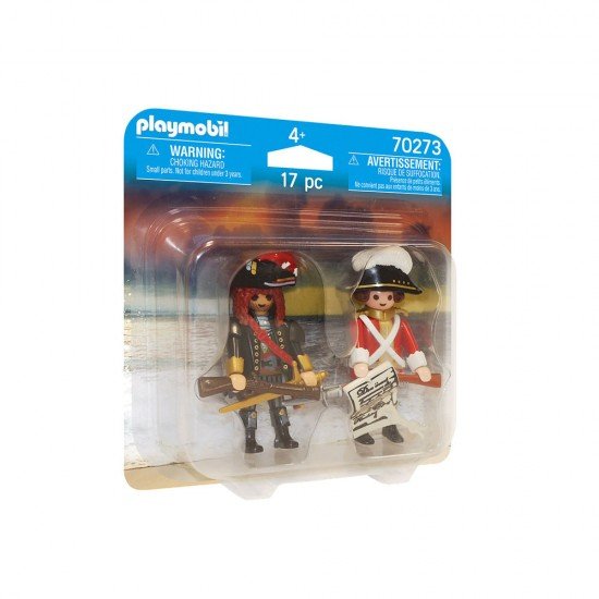 Set 2 figurine pirat si soldat Playmobil