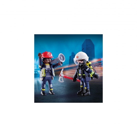 Set 2 figurine pompieri Playmobil
