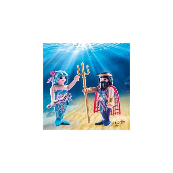 Set 2 figurine rege si sirena Playmobil
