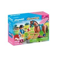 Set cadou fetita si cal Playmobil Country