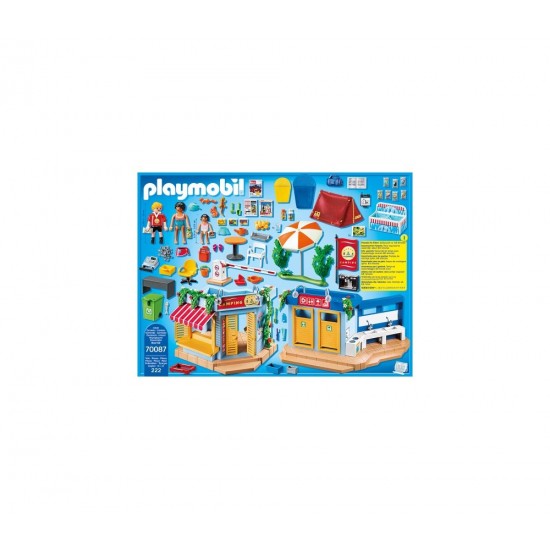 Playmobil Family Fun - Set camping la plaja