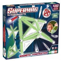 Set constructie Supermag Luminos 48 piese