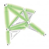 Set constructie Supermag Luminos 48 piese