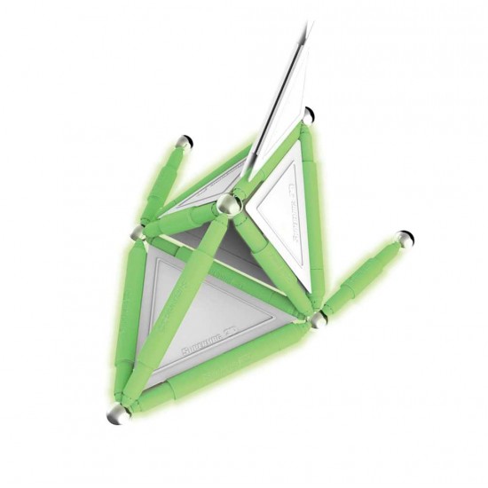 Set constructie Supermag Luminos 48 piese