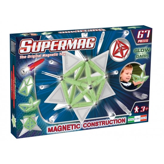 Set constructie Supermag Luminos 67 piese