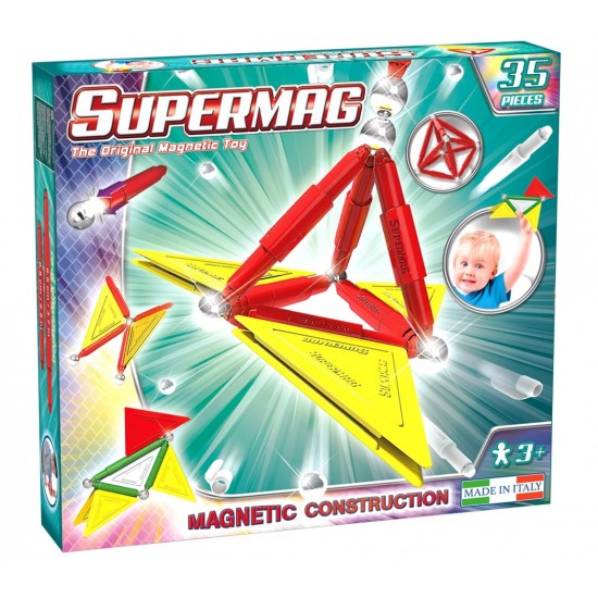 Set constructie Supermag Primary 35 piese