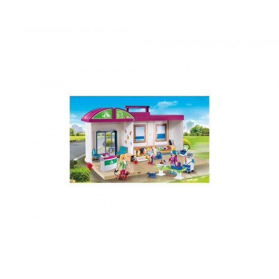Playmobil City Life - Set mobil clinica veterinara
