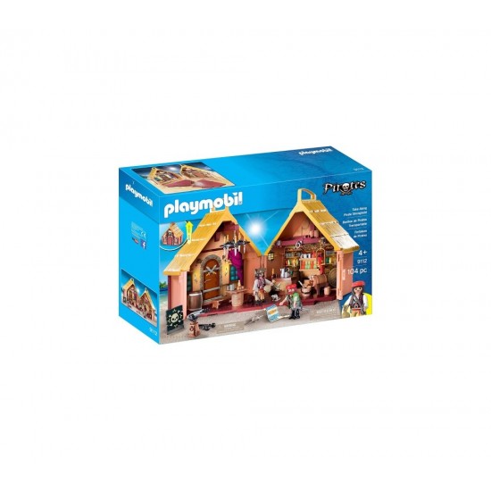 Playmobil Pirates - Set mobil fortareata piratilor