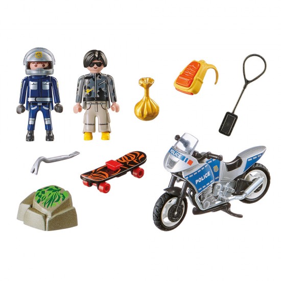 Set politia in urmarire Playmobil City Action