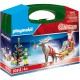 Set portabil Playmobil Christmas - Mos Craciun cu sanie