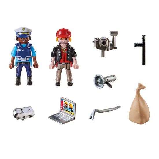 Set statie de politie Playmobil City Action