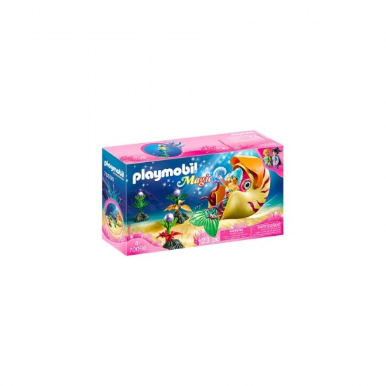 Playmobil Magic - Sirena in gondola melc de mare