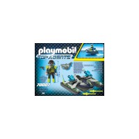 Playmobil Top Agents - Skijetul echipei S.H.A.R.K