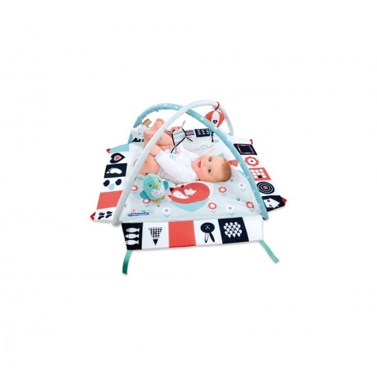 Spatiu de joaca alb-negru Clementoni