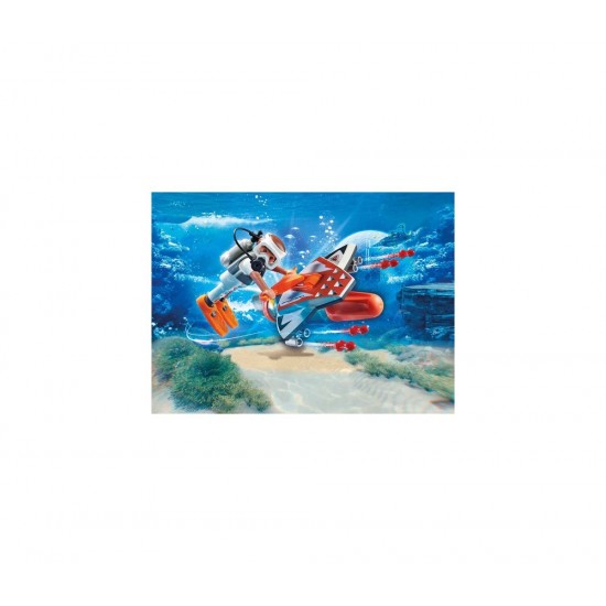 Playmobil Top Agents - Spion cu propulsor subacvatic