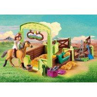 Playmobil Spirit - Spatiu ingrijire cai - Lucky & Spirit
