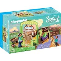 Playmobil Spirit - Spatiu ingrijire cai - Pru & Chica Linda