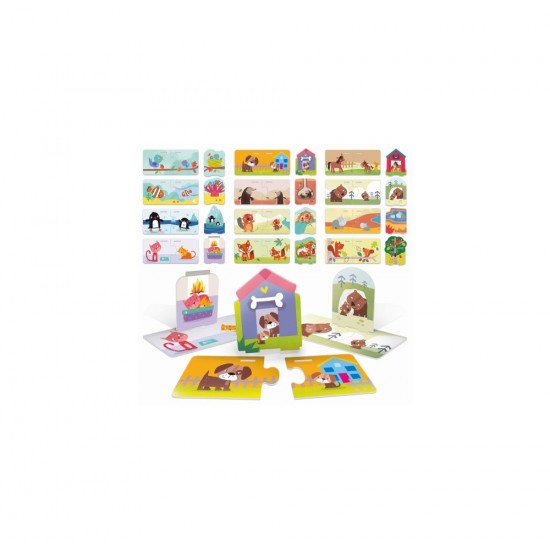 Joc STEM Headu - Habitatul animalelor