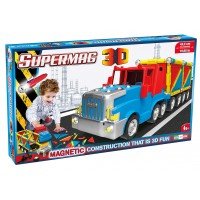 Supermag 3D - Jucarie cu magnet camion