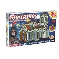 Set constructie Supermag 3D - Jucarie cu magnet castel
