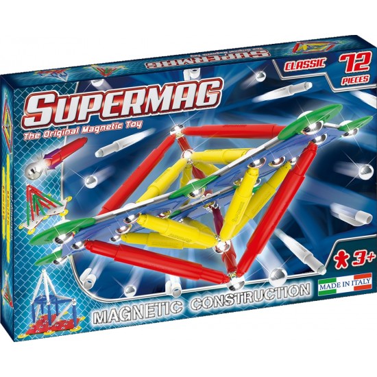 Set constructie Supermag Classic Primary 72 piese