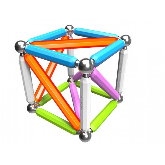 Supermag maxi neon - Set constructie 92 piese