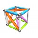 Supermag maxi neon - Set constructie 92 piese