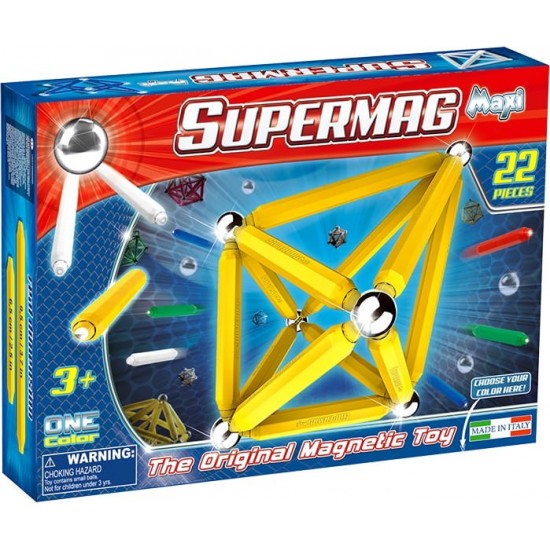Supermag maxi one color - Set constructie 22 piese