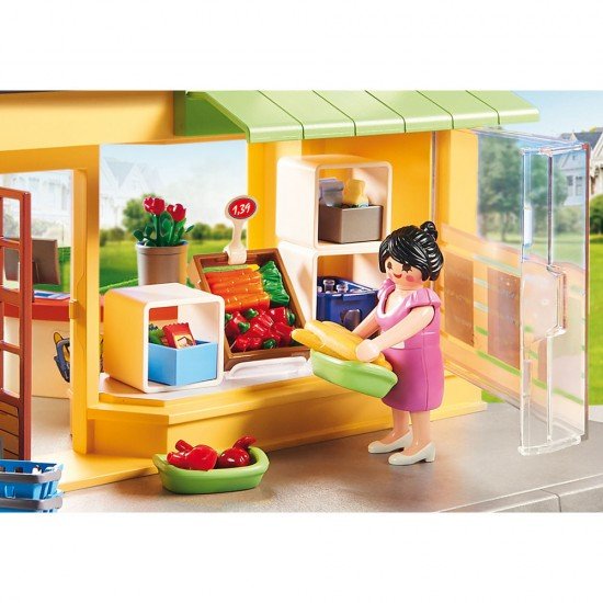 Playmobil City Life - Supermarket