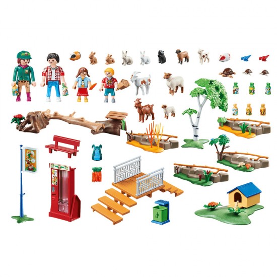 Playmobil Family Fun - Tarcul animalelor de la Zoo