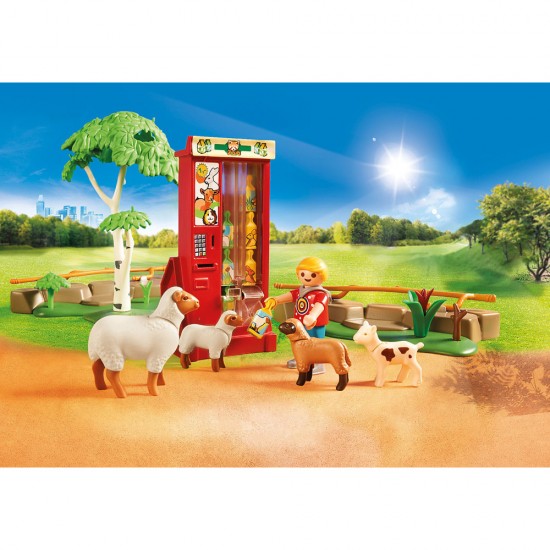 Playmobil Family Fun - Tarcul animalelor de la Zoo